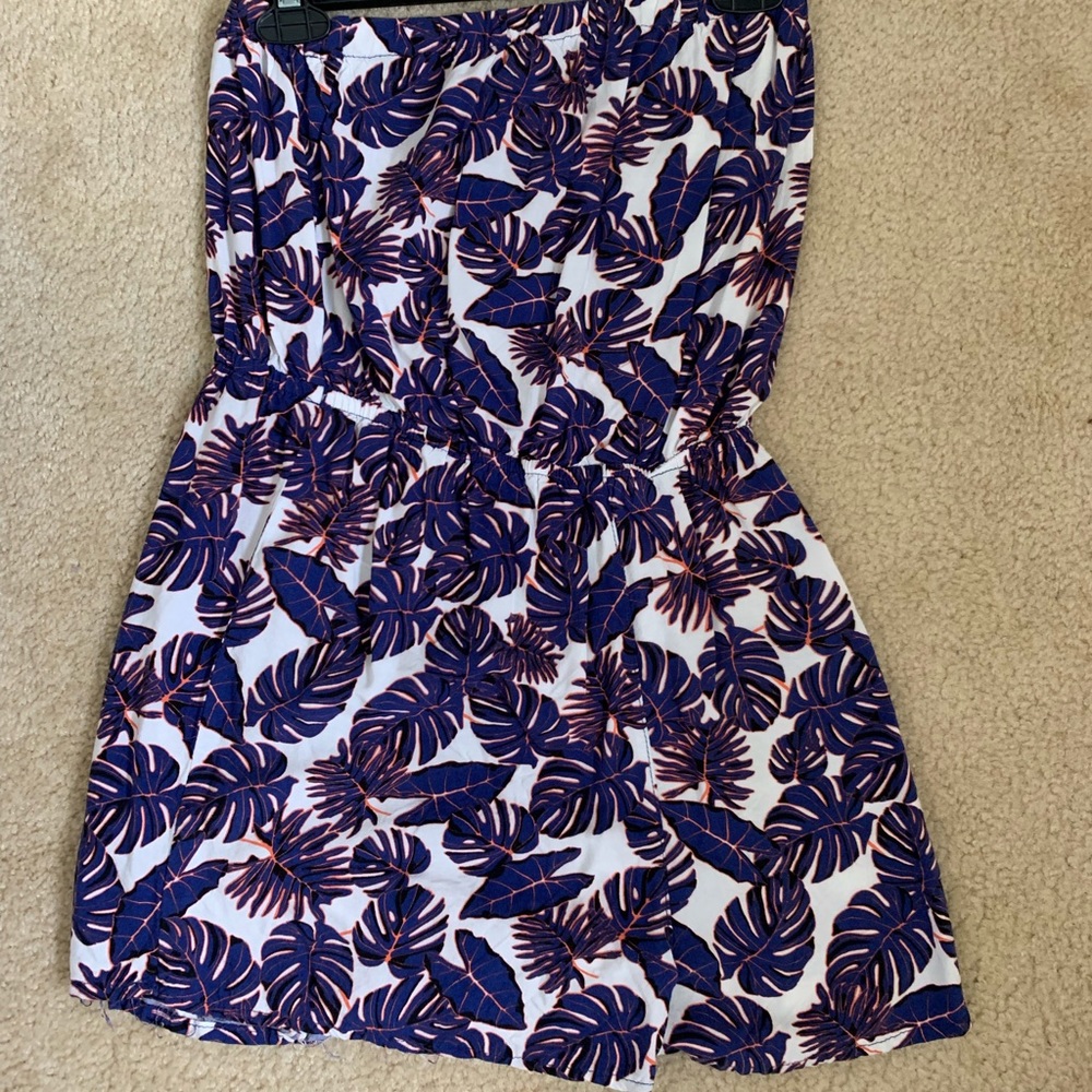 H&M palm leaf romper!